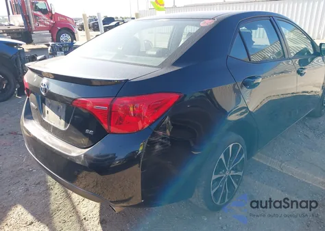 2017 Toyota Corolla Se z USA, uszkodzony, nr VIN 5YFBURHE8HP645112